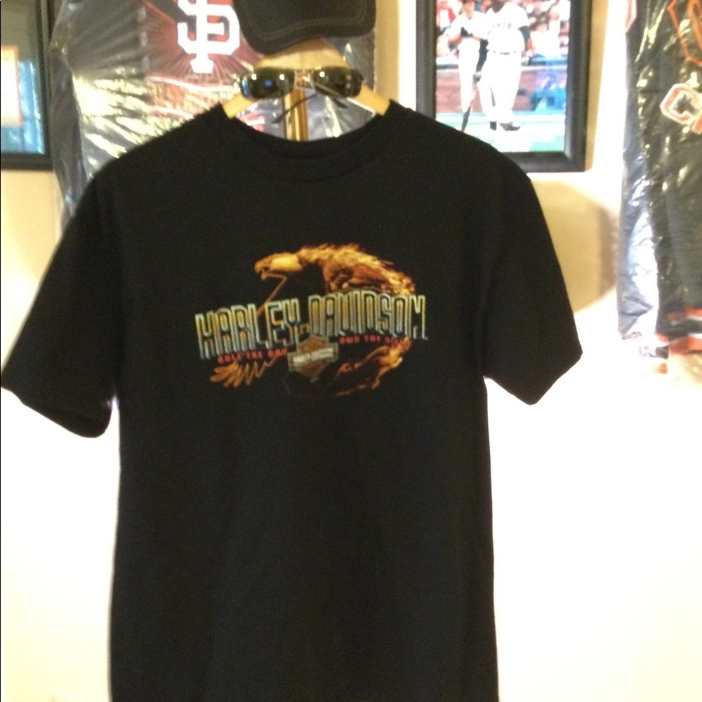 Harley Davidsons XL black Monterey T-shirt